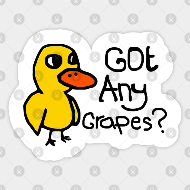 got any grapes ? Sticker by HocheolRyu